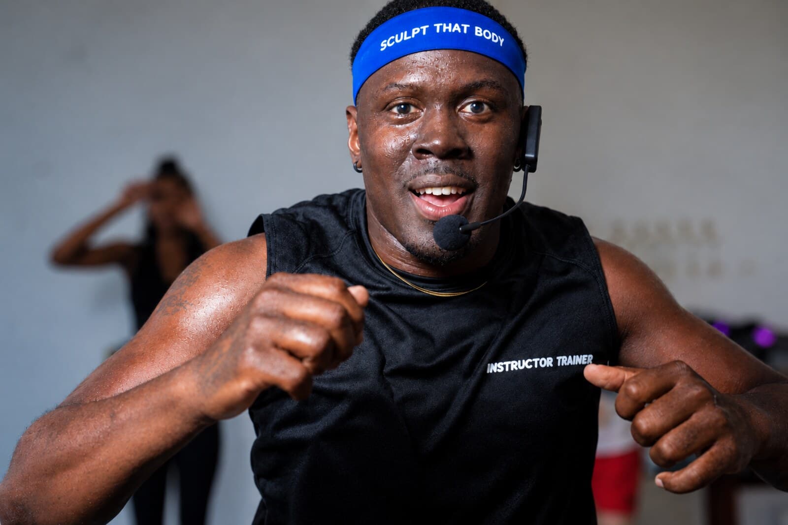 Jamarr, sculpt yoga instructor